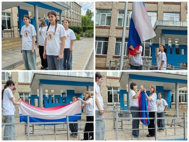 "День русского языка" прошёл в пришкольном лагере познавательно и творчески. Все отряды приняли учас