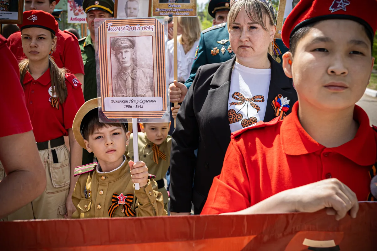 Празднование 81-й годовщины Победы в Великой Отечественной войне в фотографиях наших корреспондентов