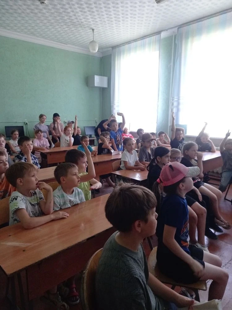 9 июня 2026 г. в пришкольном лагере "Журавушка".