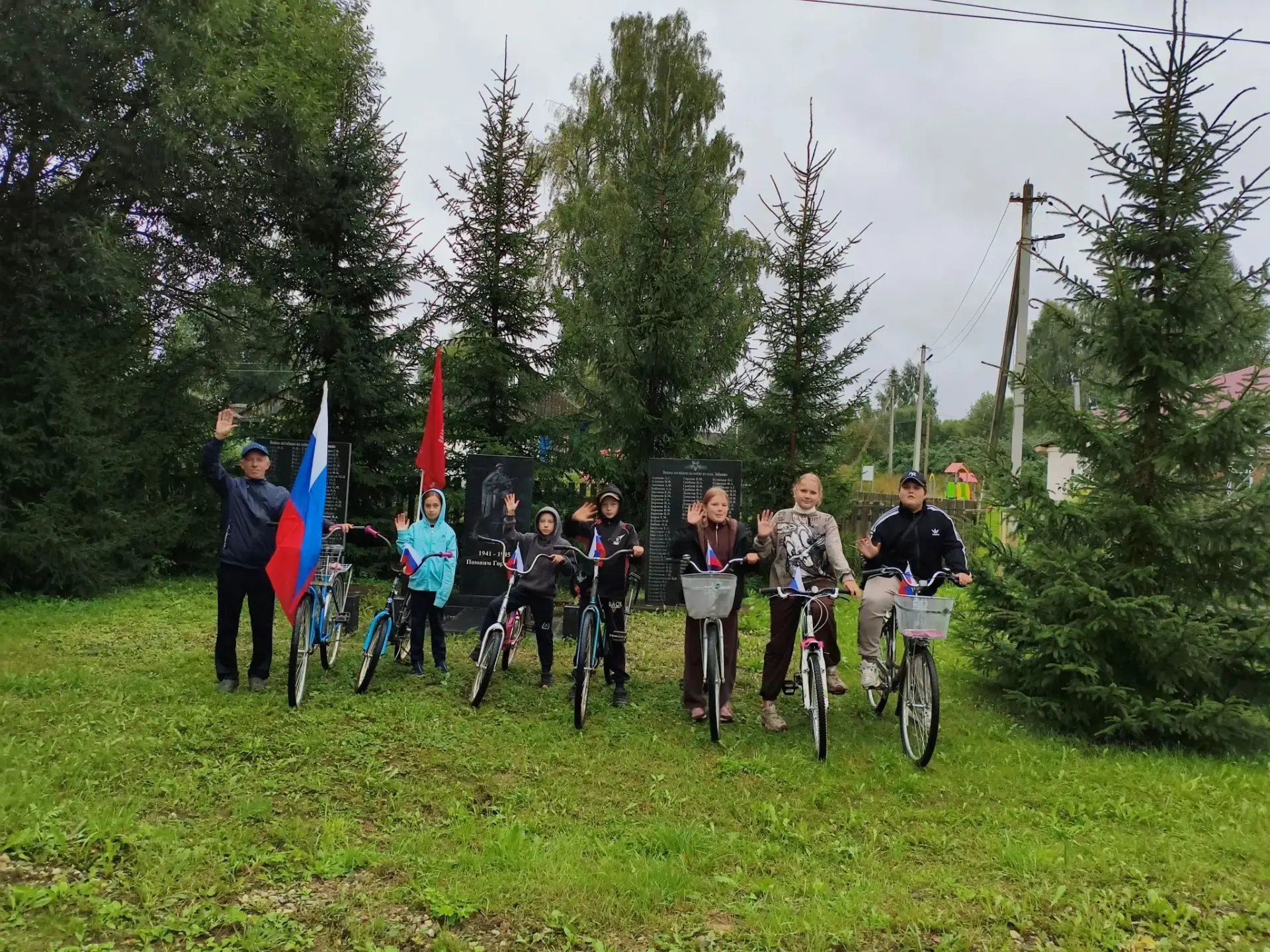 Велопробег по Шилекшинскому поселения