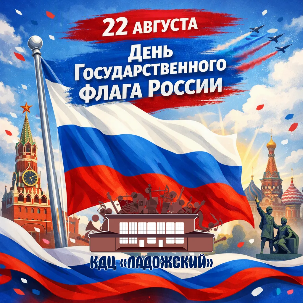 🎉 С Днём Государственного флага Российской Федерации!