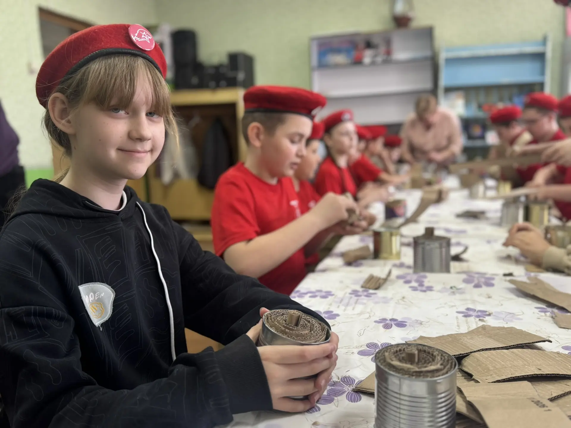 #нам_пишут  🇷🇺 Всё для победы! 🇷🇺  В Доме офицеров Сергеевского гарнизона прошло мероприятие: юнарме