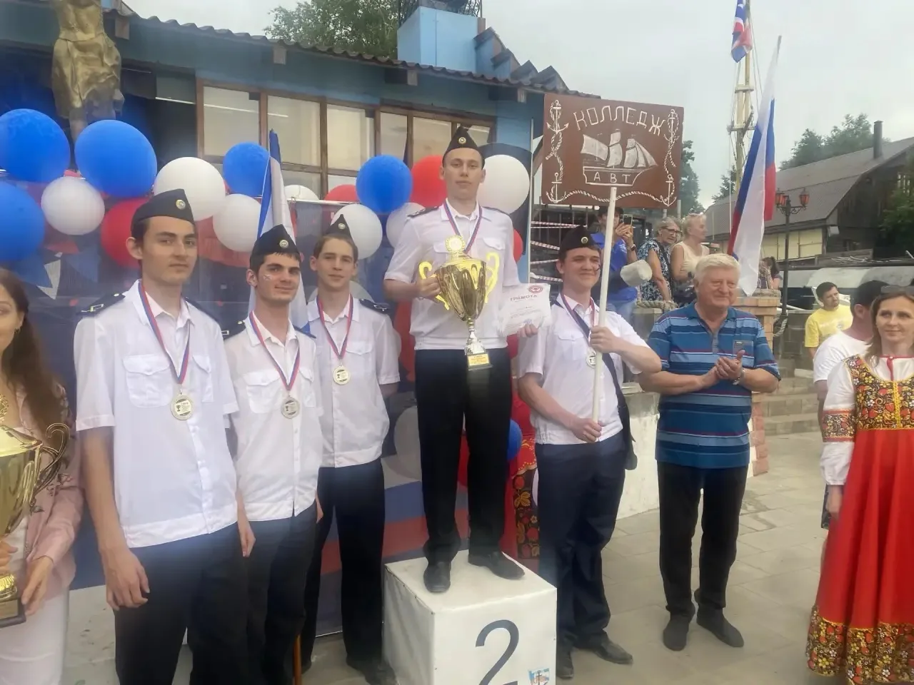 Курсанты Колледжа Академии водного транспорта – серебряные призеры Кубка префекта ВАО в...