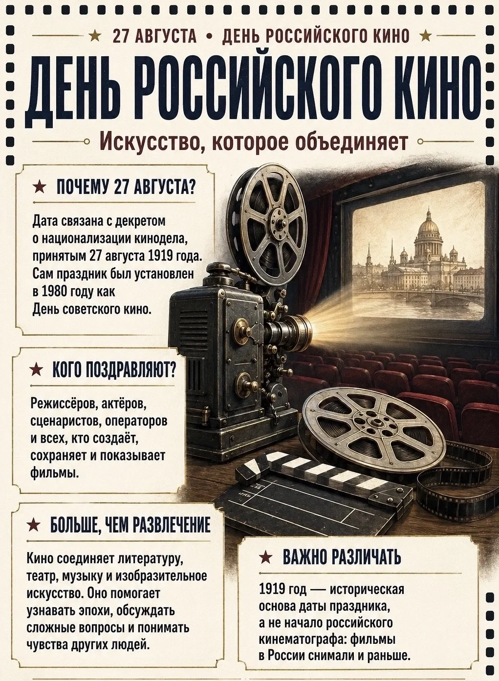 День российского кино! 🎬