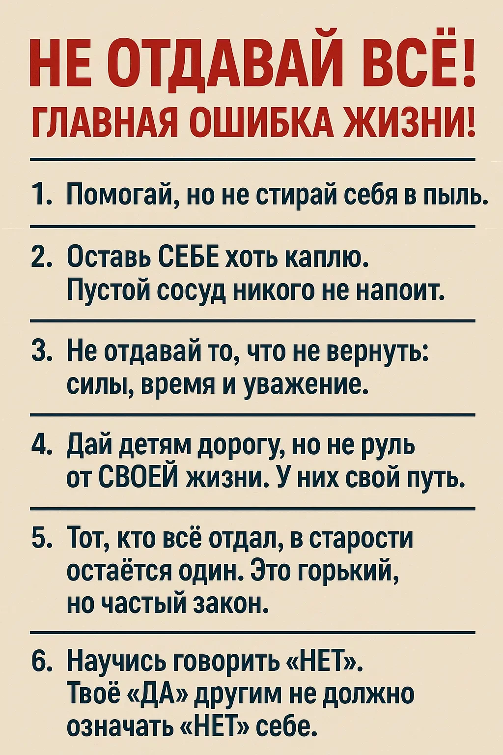 💥 НЕ ОТДАВАЙ ВСЁ!