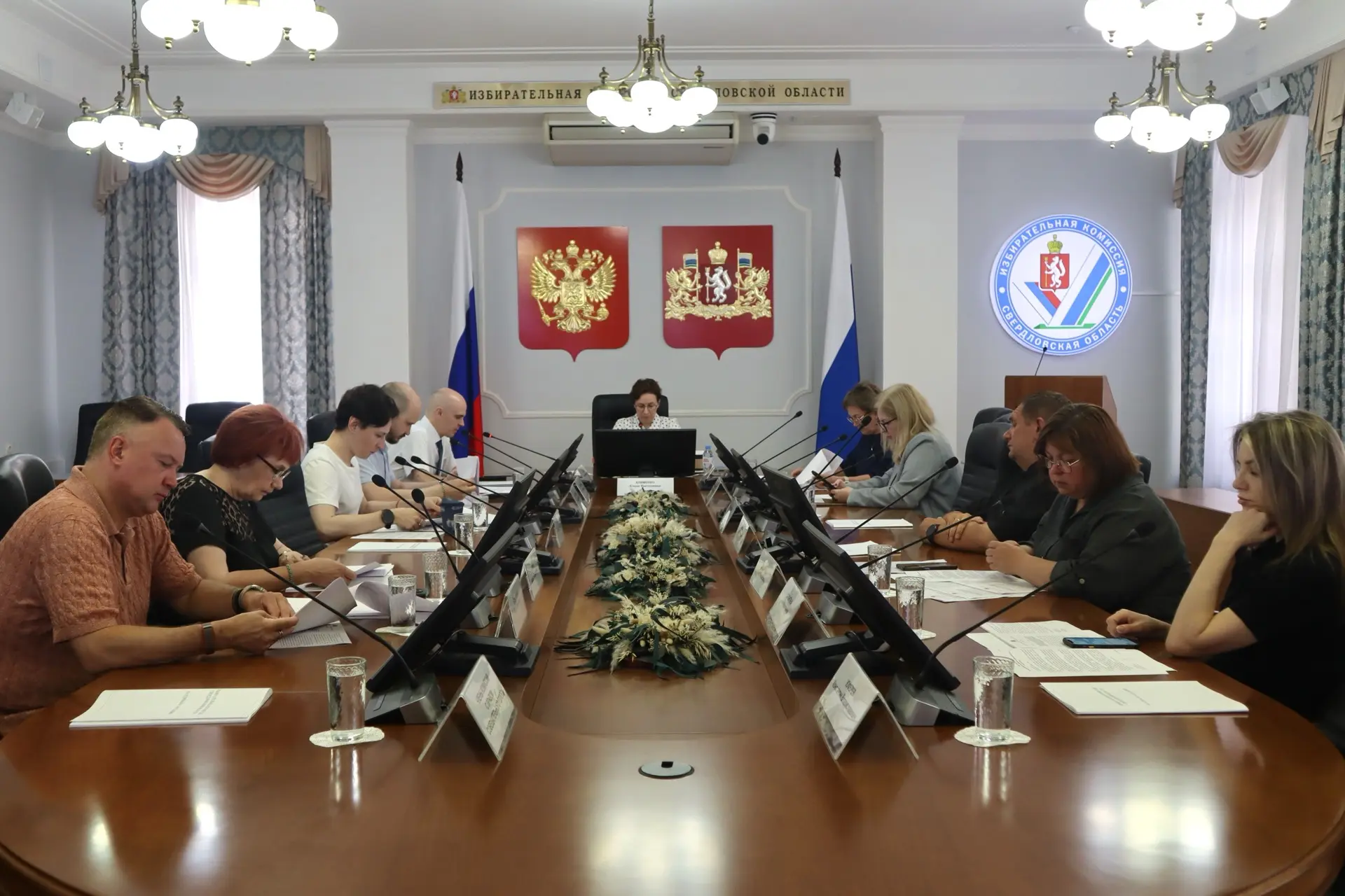 Свердловский избирком заверил список кандидатов на выборах в Законодательное Собрание С...