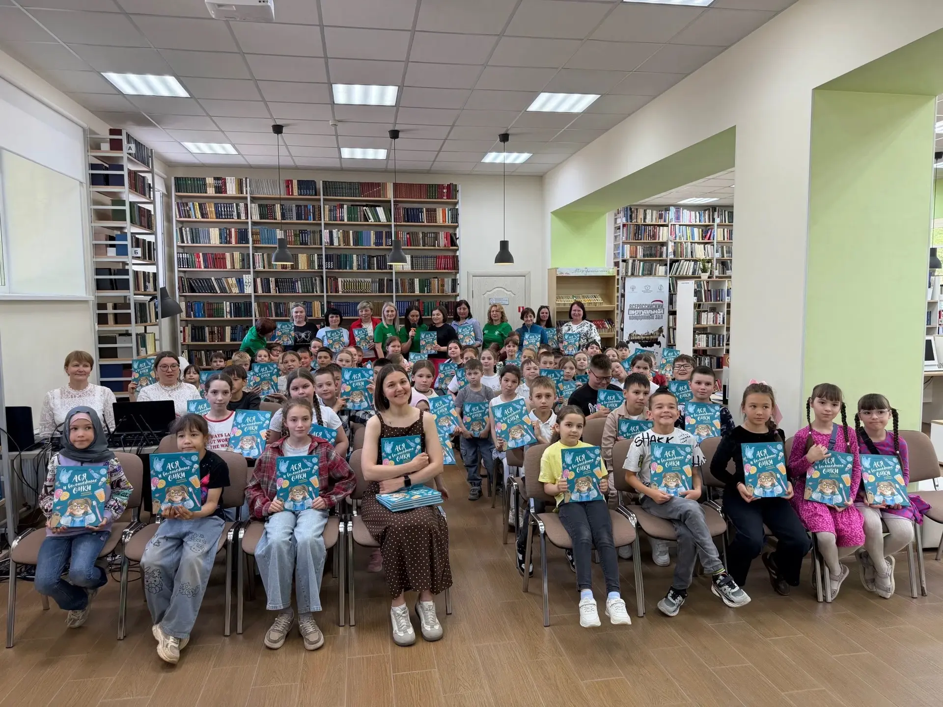 💥 Сегодня в Центральной библиотеке им. Г.Тукая было по-настоящему волшебно! В рамках п...