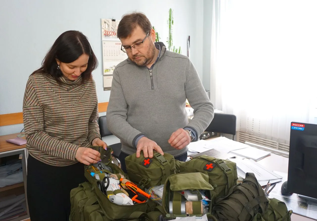 Организаторы выборов Липецкой области отправили на передовую тактические аптечки 🇷🇺  В преддверии Дн