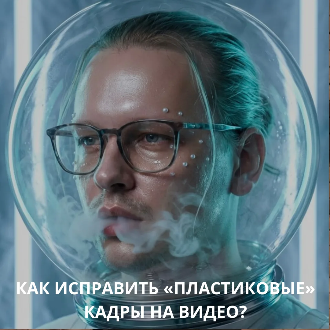 ✨ Как исправить «пластиковые» кадры на видео?