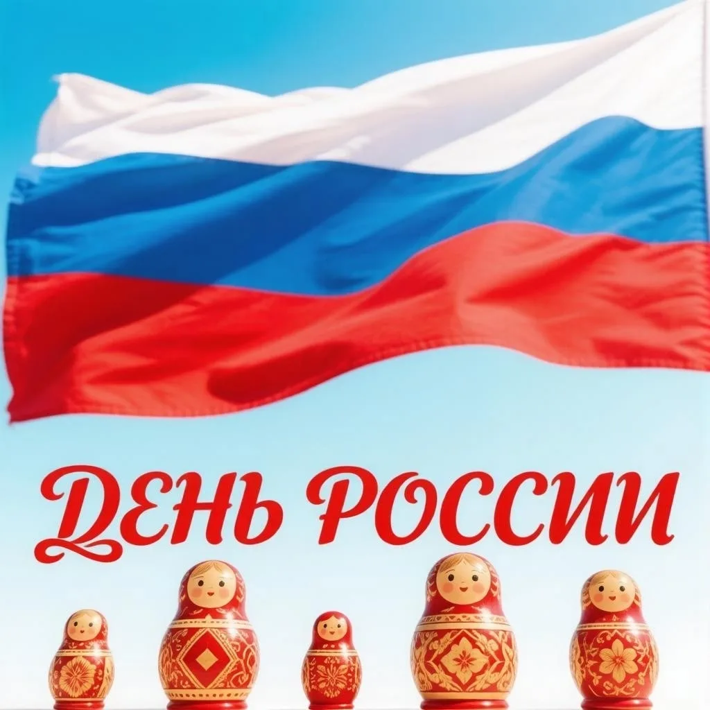 В преддверии праздника 12 июня, Дня России🇷🇺, мы от души поздравляем всех россиян! Этот день — сим