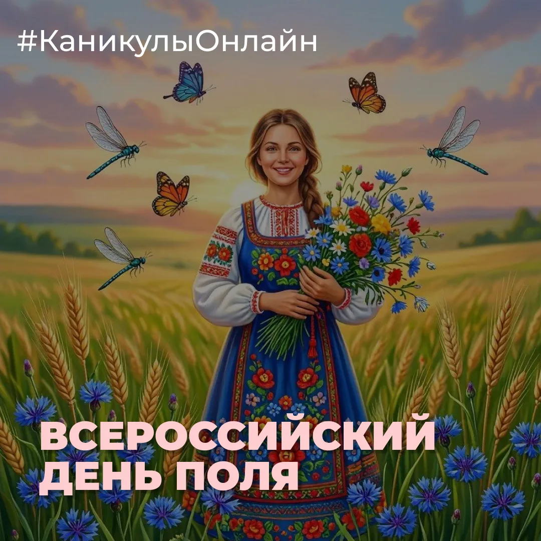 Друзья, 20 июня мы отмечаем Всероссийский день поля — праздник тех, кто кормит страну: фермеров, агр