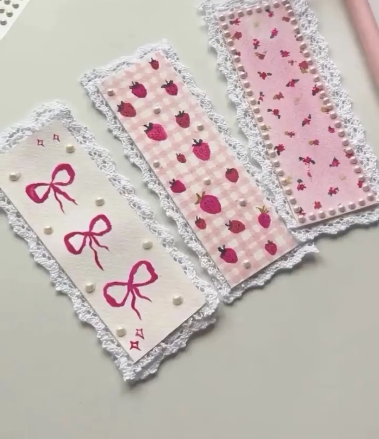 Милые закладки для книг🎀