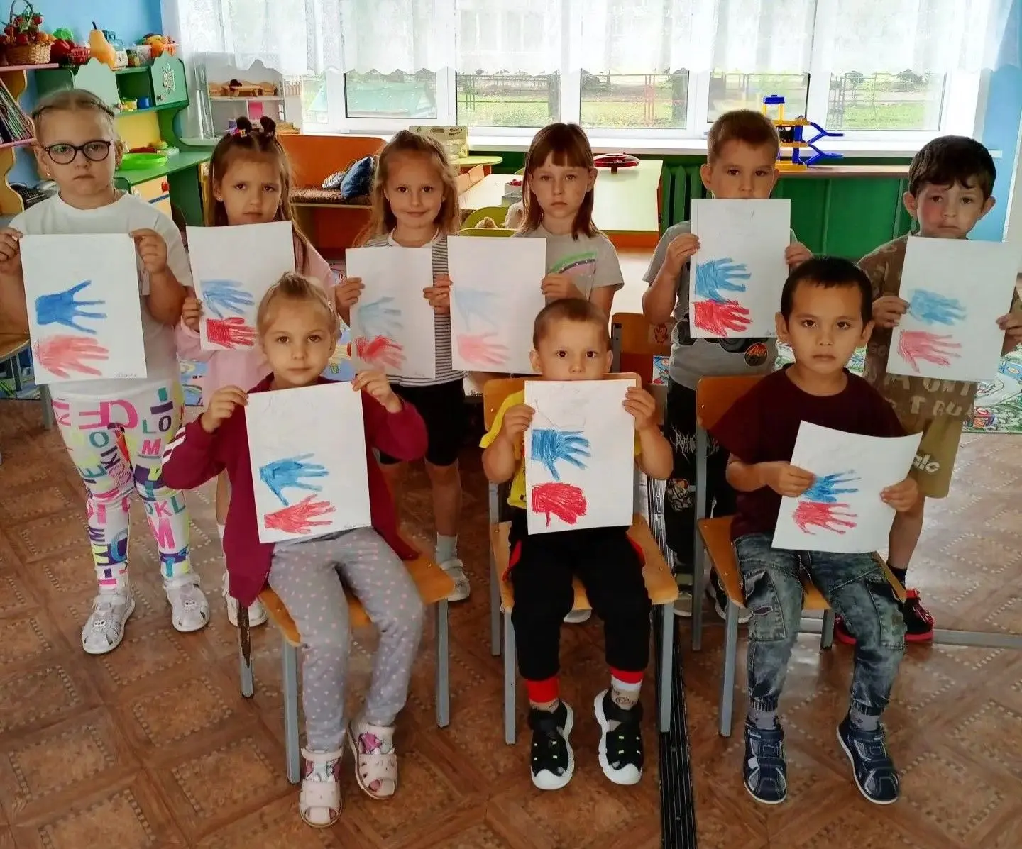 Сегодня в нашем детском саду особенный день, посвященный главному символу нашего госуда...