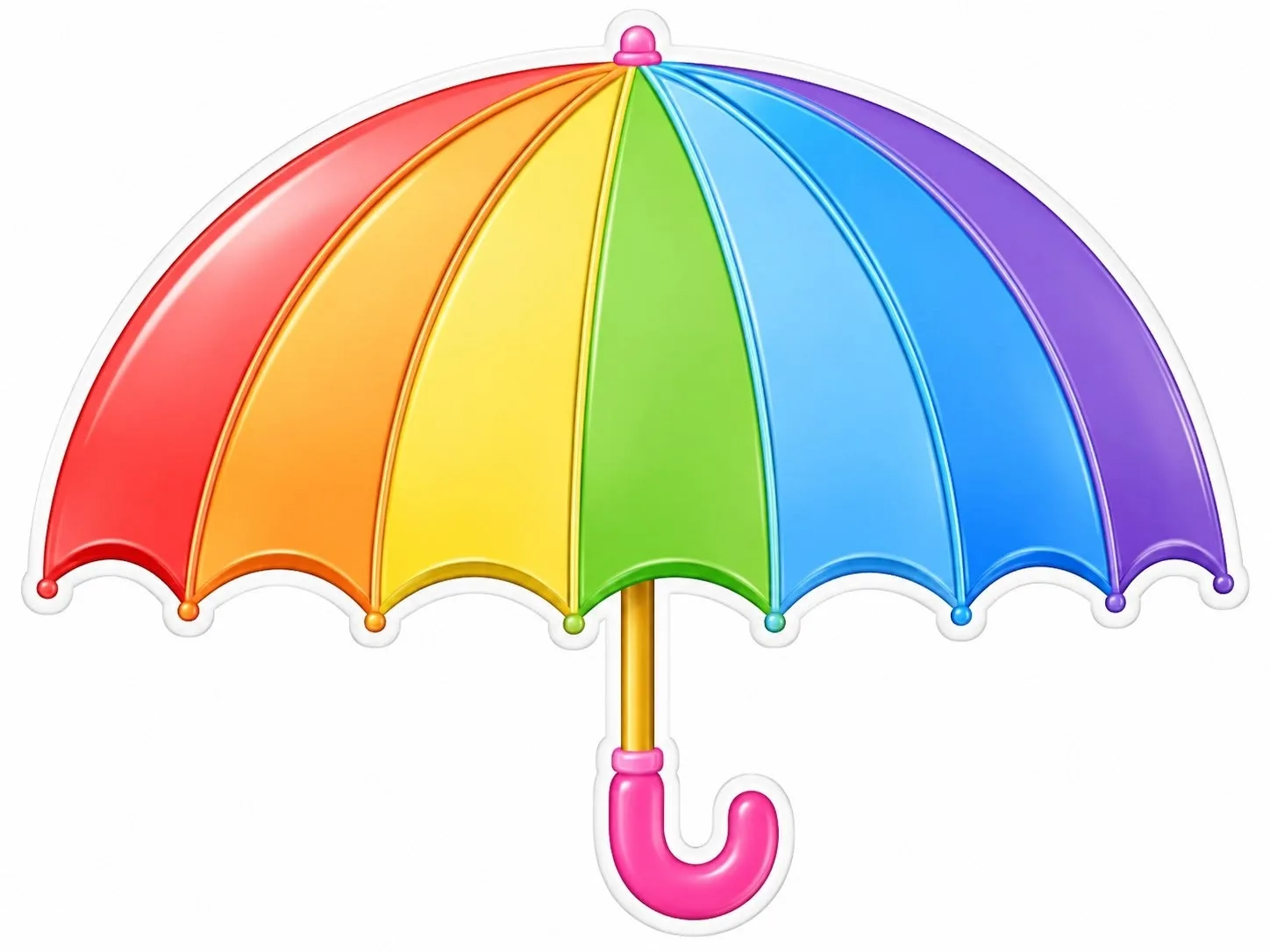 Укрась зонтик 🌂