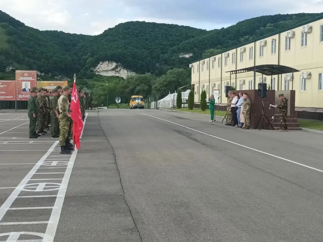 🎉 Открытие учебных военно-полевых сборов! 🎉