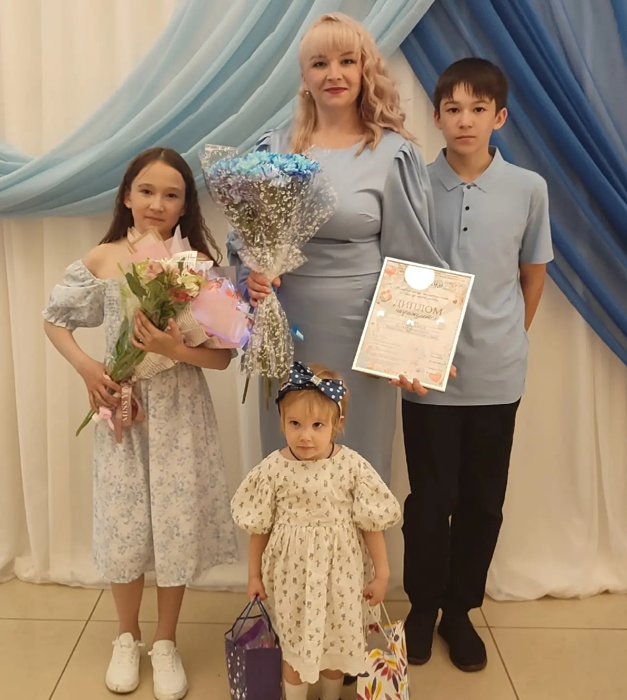 Сегодня, в Международный день семьи, в городе проводился фестиваль- конкурс многодетных...