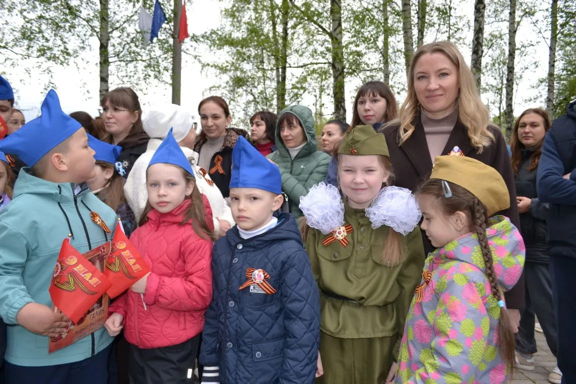 💥Сегодня, 9 Мая, в мкрн.Хлебниково был дан старт торжественных мероприятий, приуроченных к 81-й годо