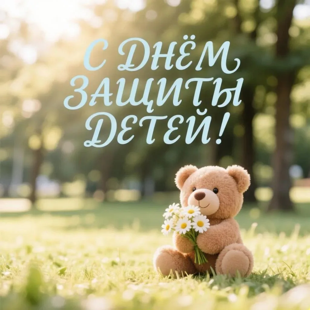 1 июня — День защиты детей! 🎉🧸