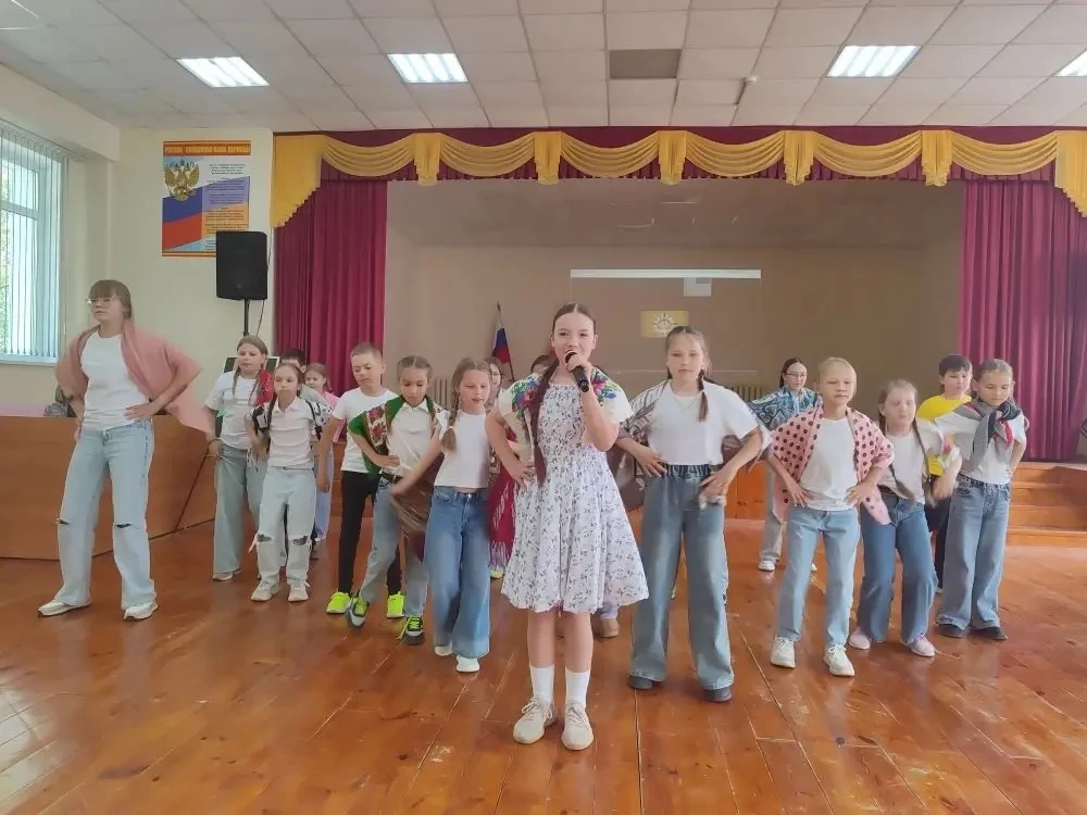 💫В пришкольном лагере СОШ №6 3 июня, в рамках республиканского конкурса «Акатуй в приш...
