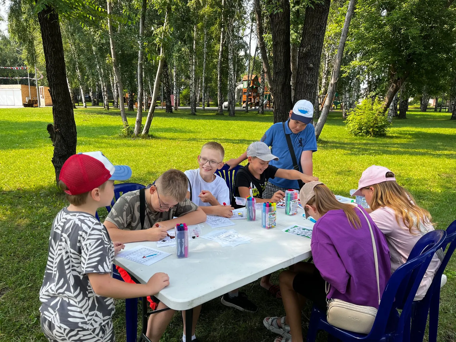 20 июля библиотеки города провели шахматные мероприятия.

🏁В парке прошёл литературно шахматный тур