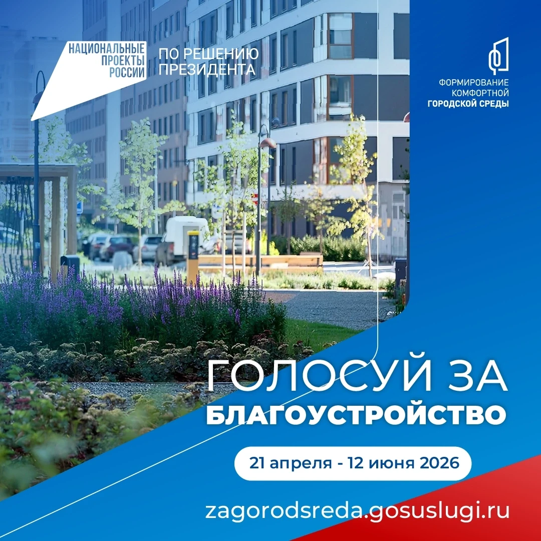 В период с 21 апреля по 12 июня 2026 года проходит Всероссийское голосование по отбору общественных 
