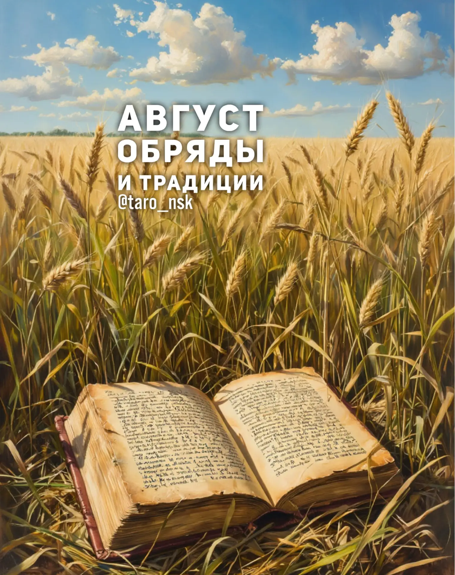 Народный календарь на август🌾
Обряды и традиции🌞

6️⃣августа - Борис и Глеб.
В этот день опасались