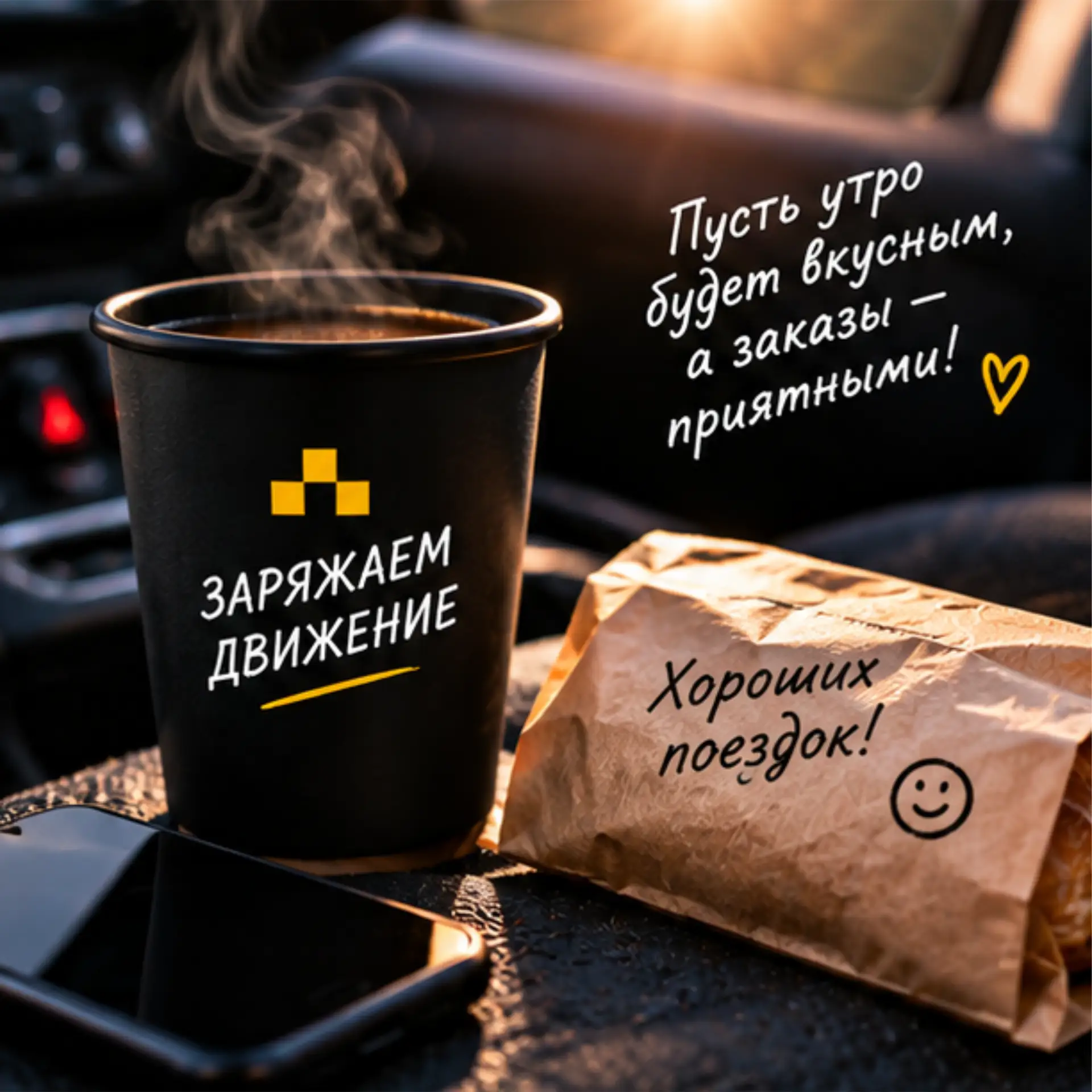 Утро пятницы начните с простых вещей: горячий кофе, первый заказ и ощущение, что день с...