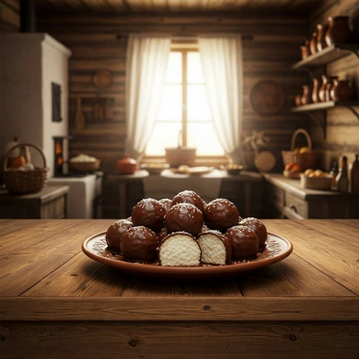 Кокосовые конфетки в шоколаде
🥥🍫 Сладкий “Бон-Бон” с сочной начинкой!

Это легендарные сладости, п