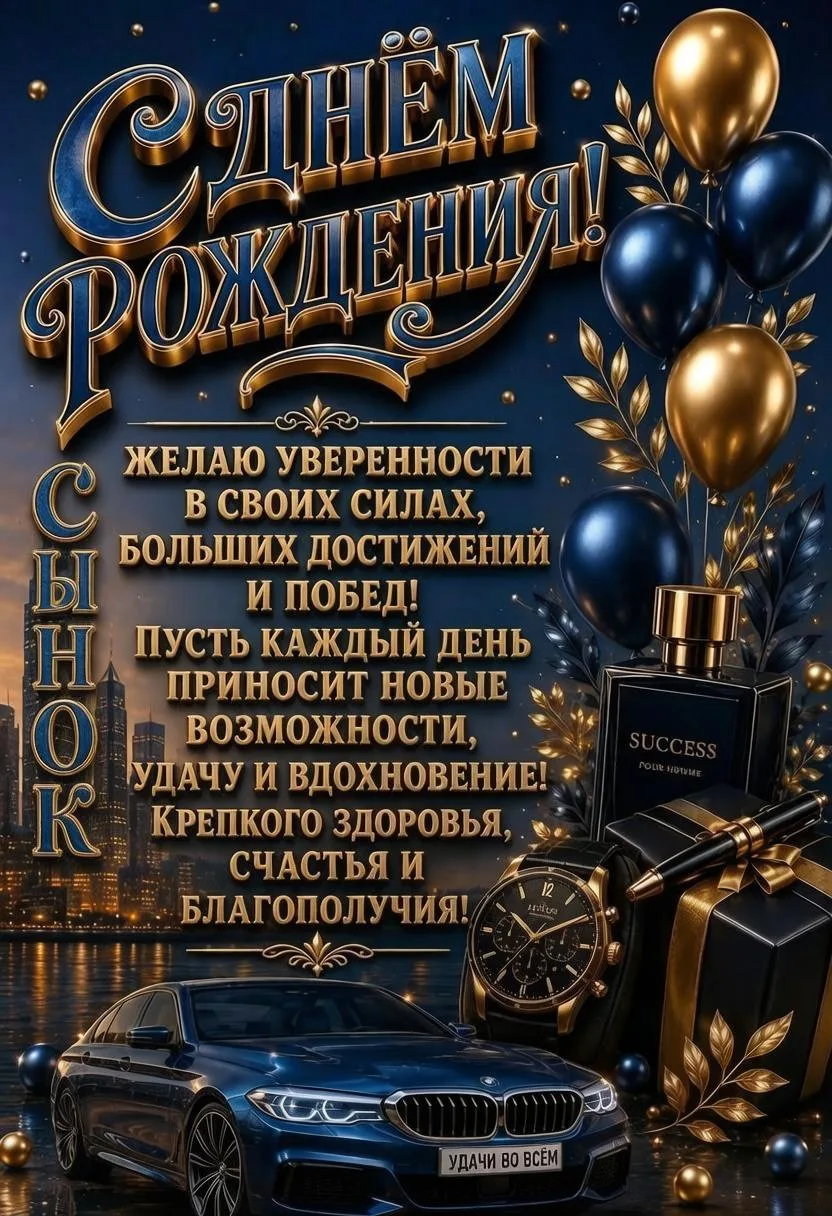#сднёмрождения #сын
