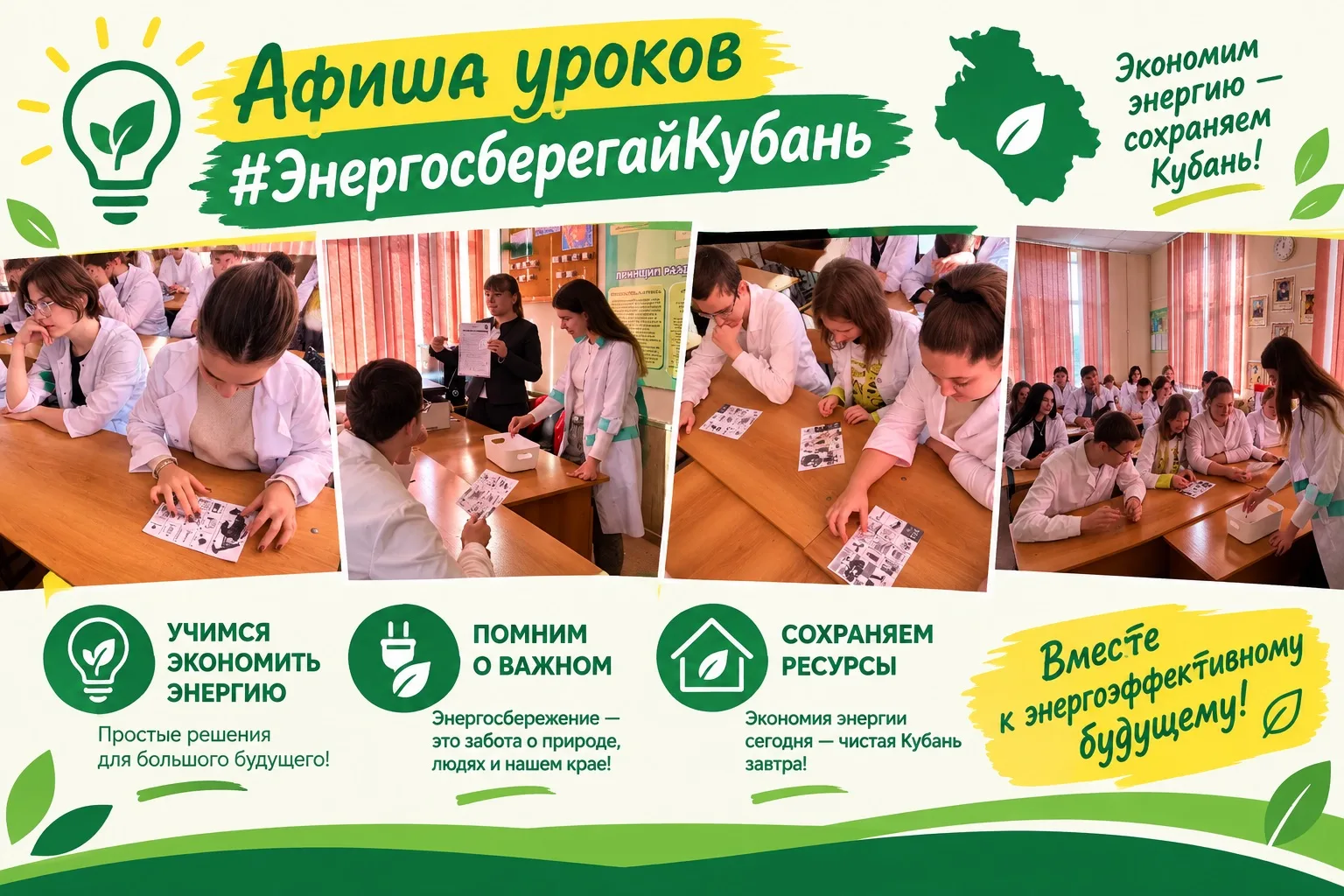 Энергосберегай Кубань: учимся экономить ресурсы вместе!