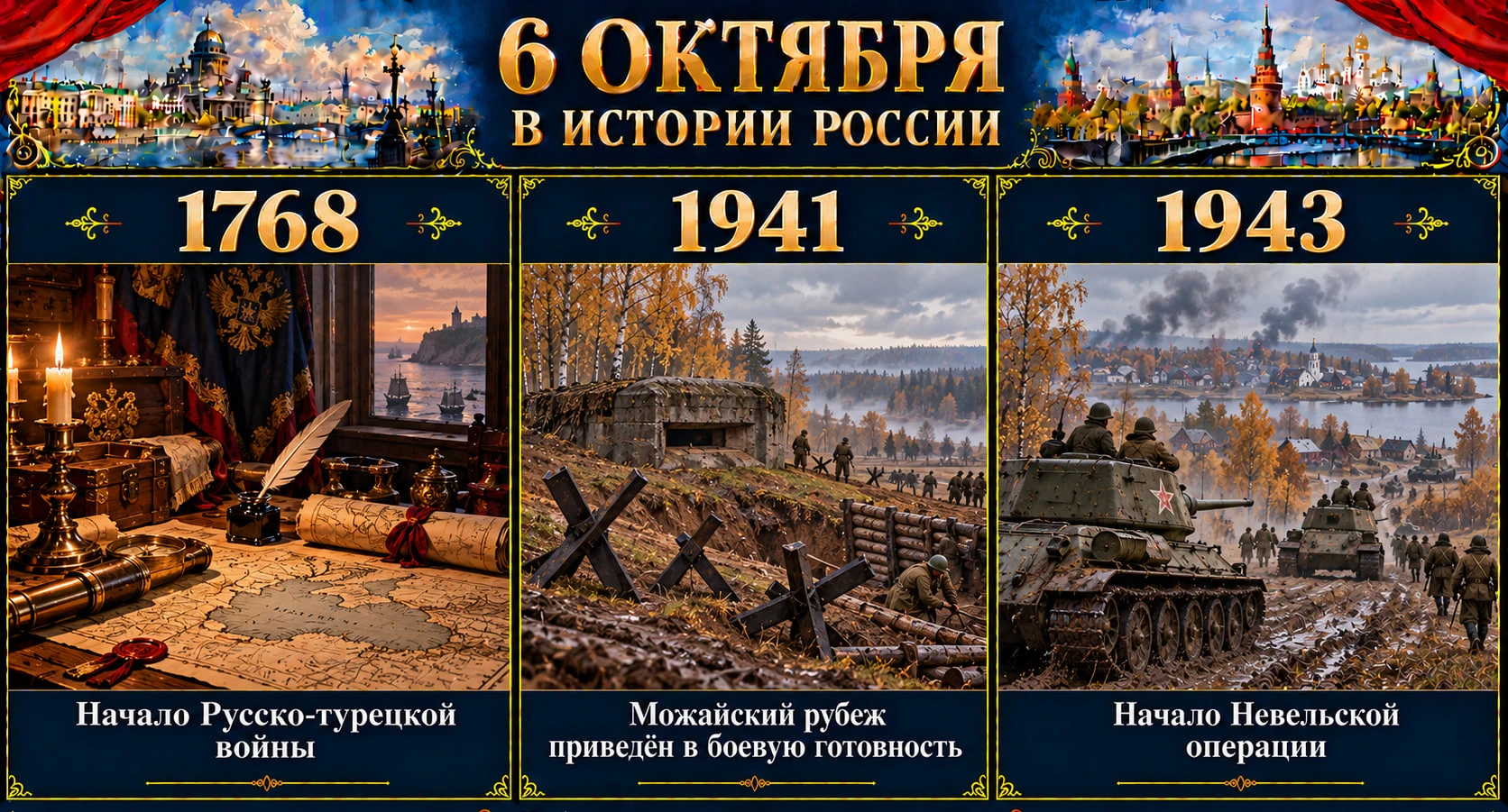 📜 6 октября в истории России
