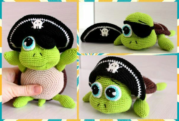 Черепашка Пират 🐢

Вязание без границ 🌸
 
Наша группа в VK ✨

Файл с описанием ⬇️