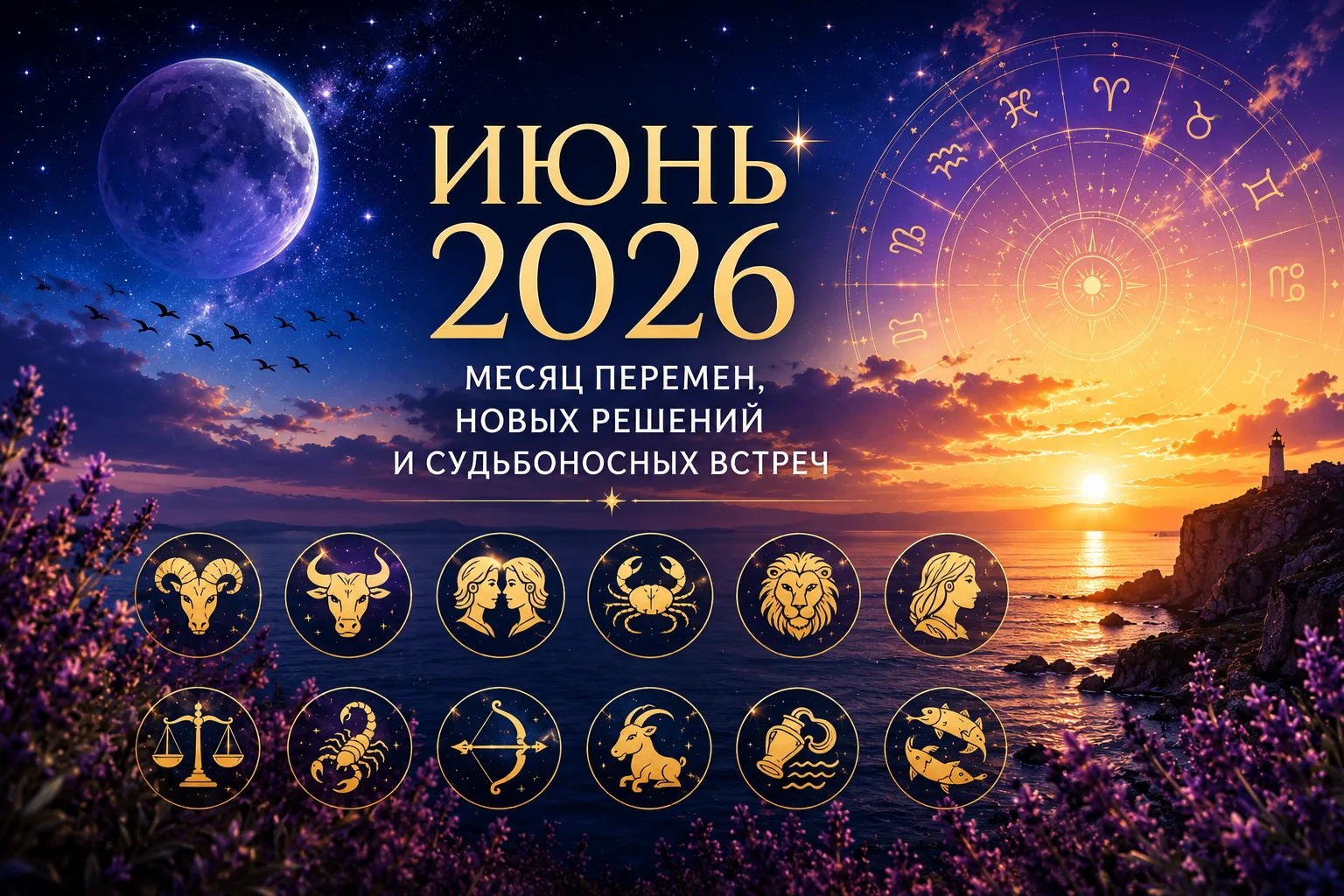 ✨ ИЮНЬ 2026 - МЕСЯЦ РЕЗКИХ ПЕРЕМЕН И НЕОЖИДАННЫХ ПОВОРОТОВ
