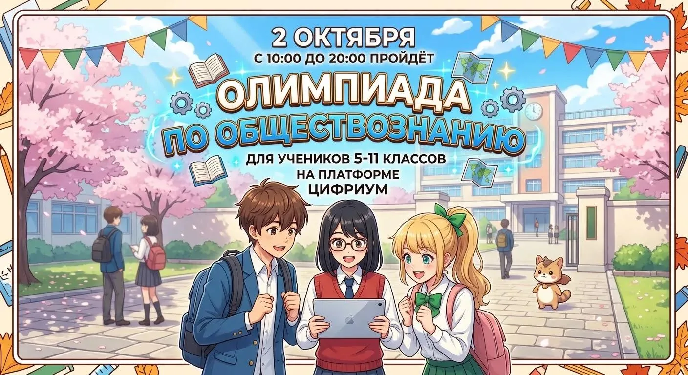 Всероссийская олимпиада школьников. Приглашаем к активному участию!