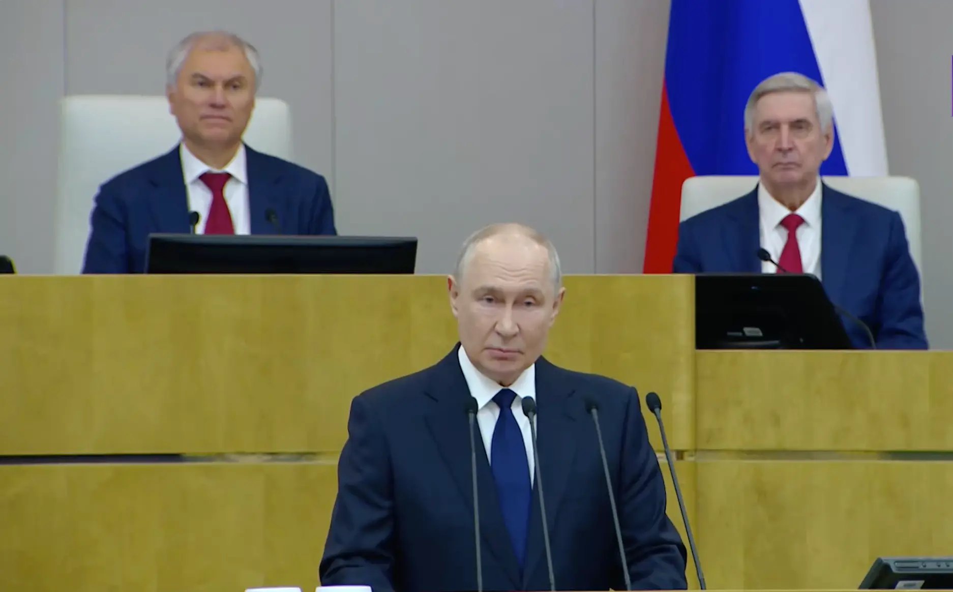 Сплочённость российского общества - верный залог того, что мы добьемся всех поставленны...