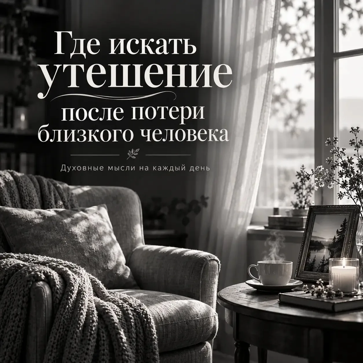 🕯 Где искать утешение после потери близкого человека