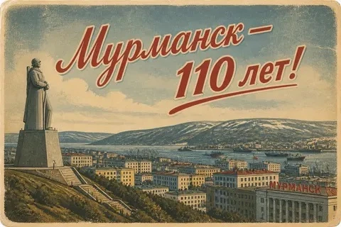 🎉 С днем рождения, Мурманск! 110 лет — это только начало!
