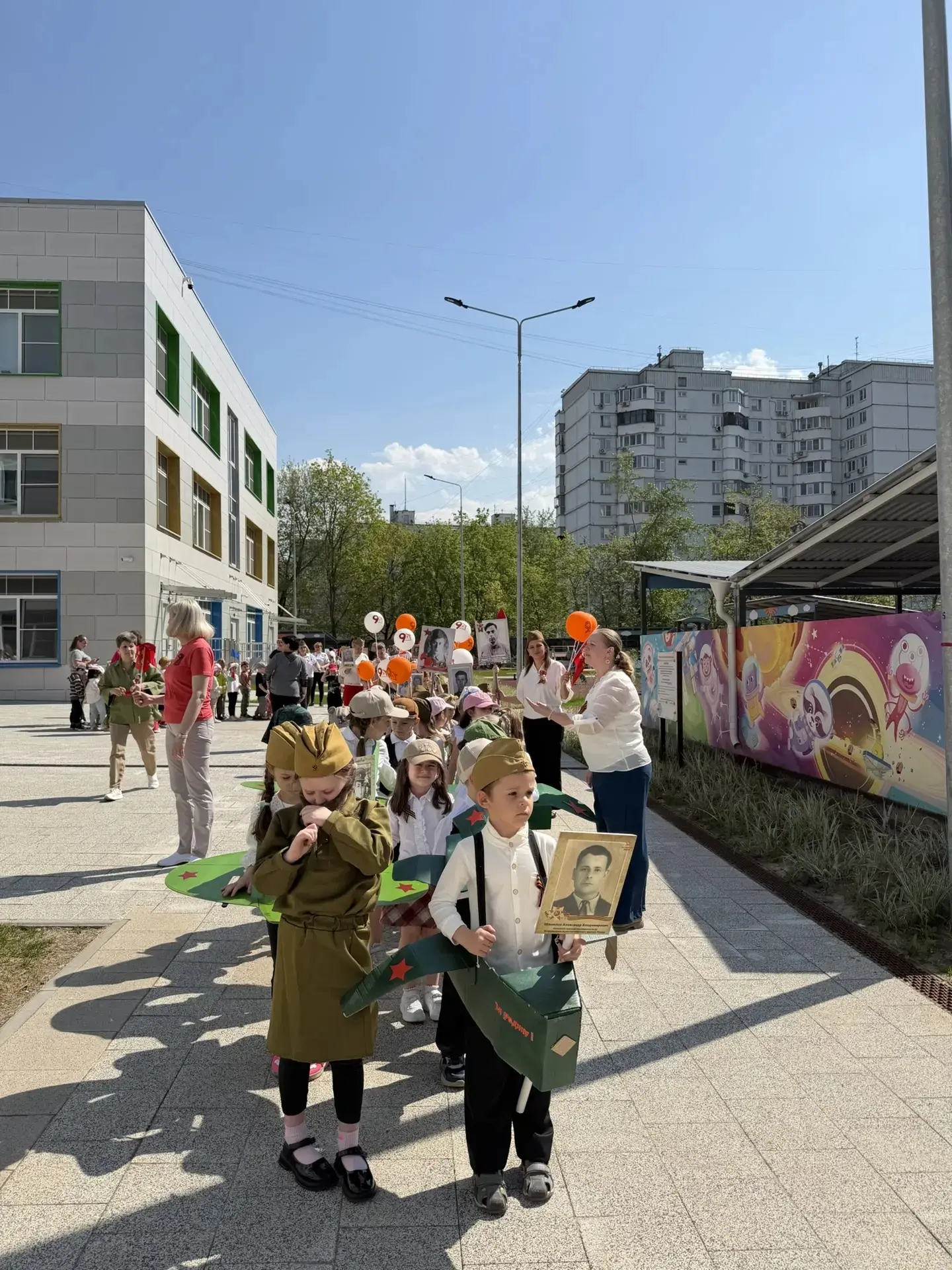 Память в сердцах самых маленьких: Патриотическая неделя в нашем саду  🎗С 5 по 8 мая в нашем детском 