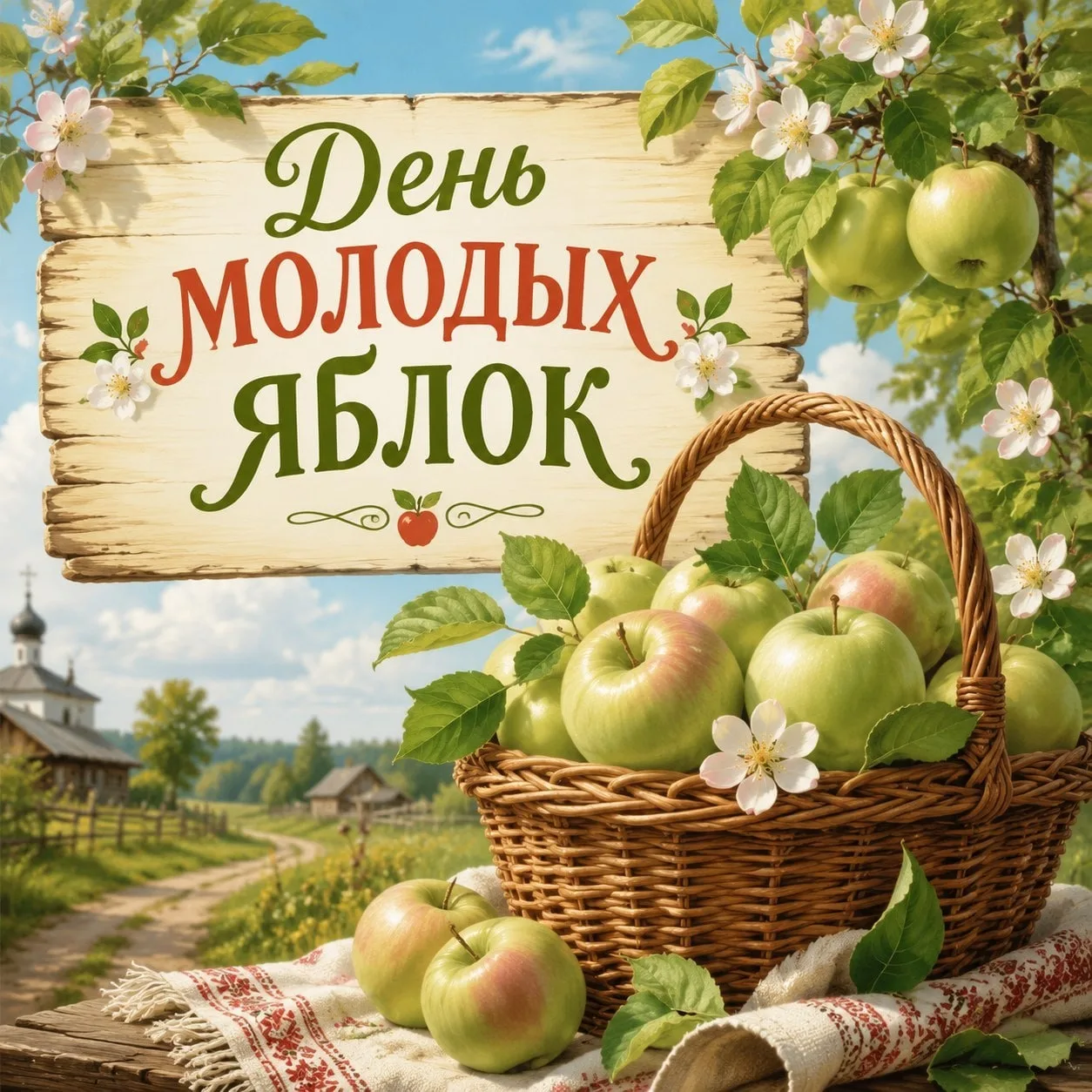 🍏🌿 31 июля — День молодых яблок 🌿🍏

Последний день июля дарит нам ещё один вкусный праздник — Де