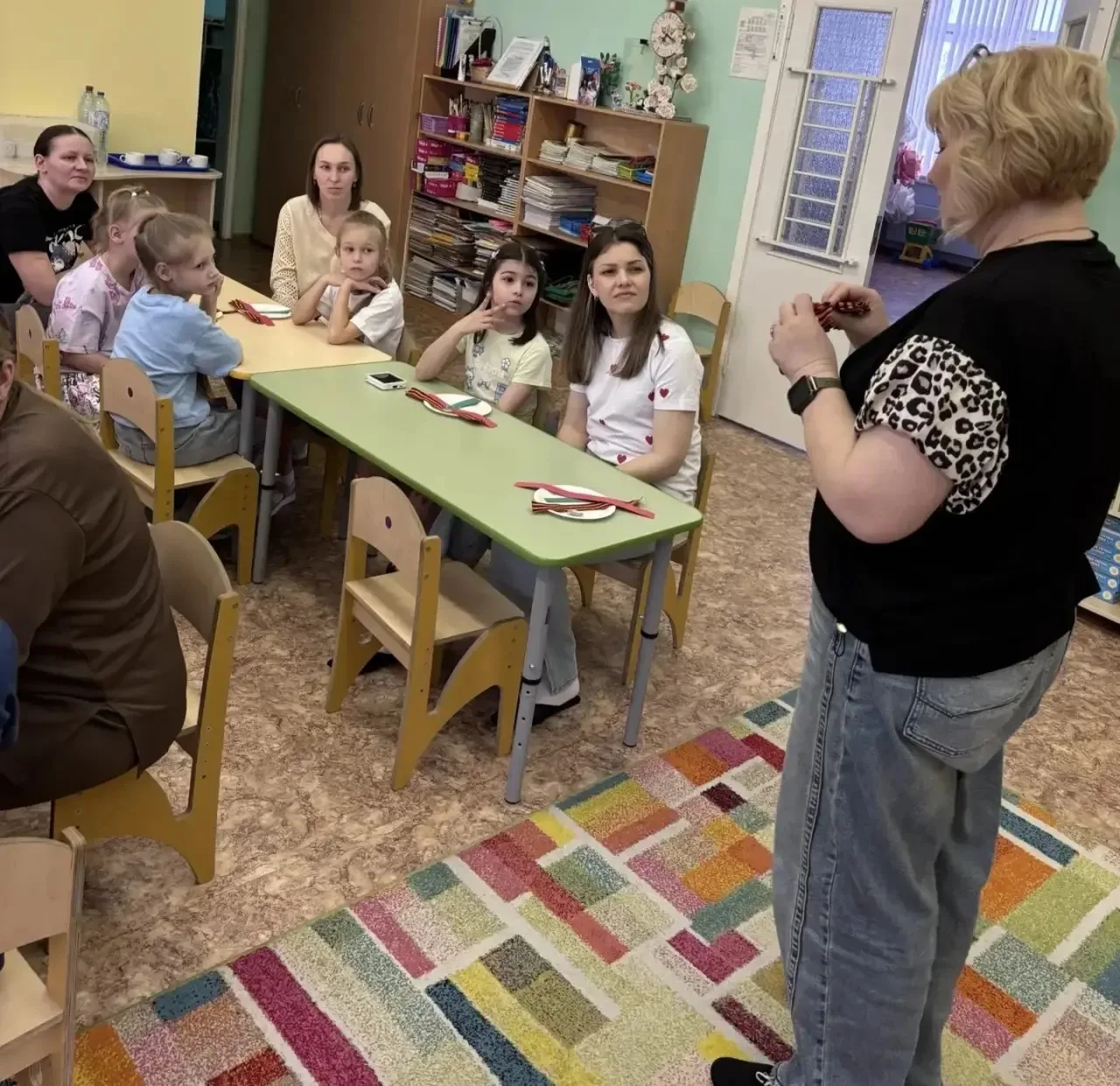 🎗 В «Подготовишке» прошёл трогательный мастер-класс к 9 Мая  В подготовительной группе №9 состоялась