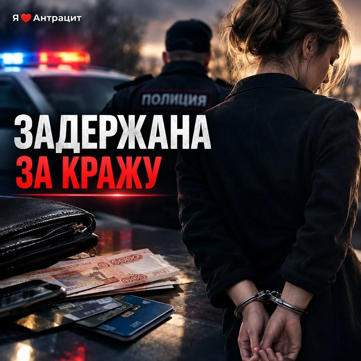 🚨👮‍♂️ Алчевские полицейские задержали подозреваемую в краже