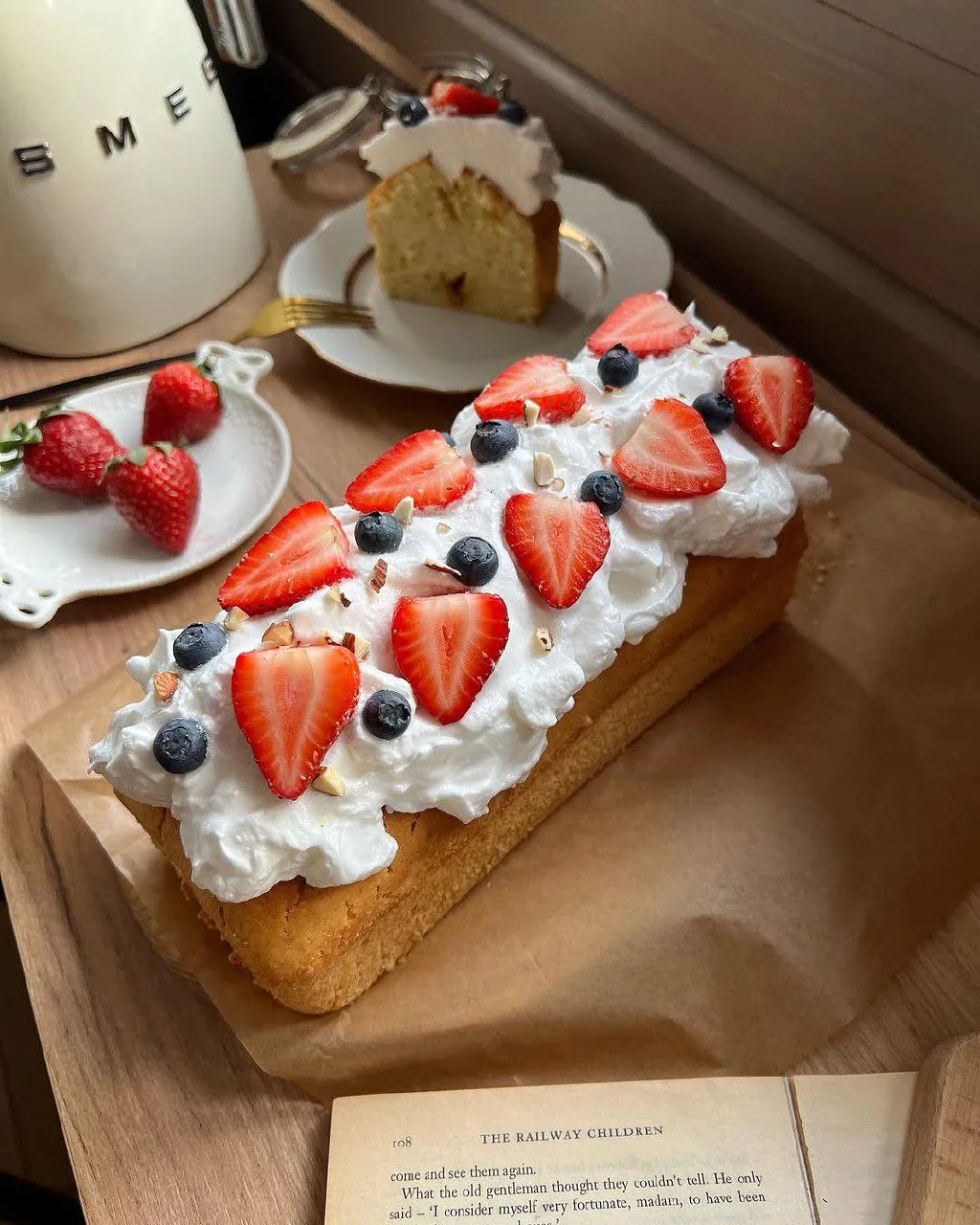 Рецепт кекса 🧁🍓