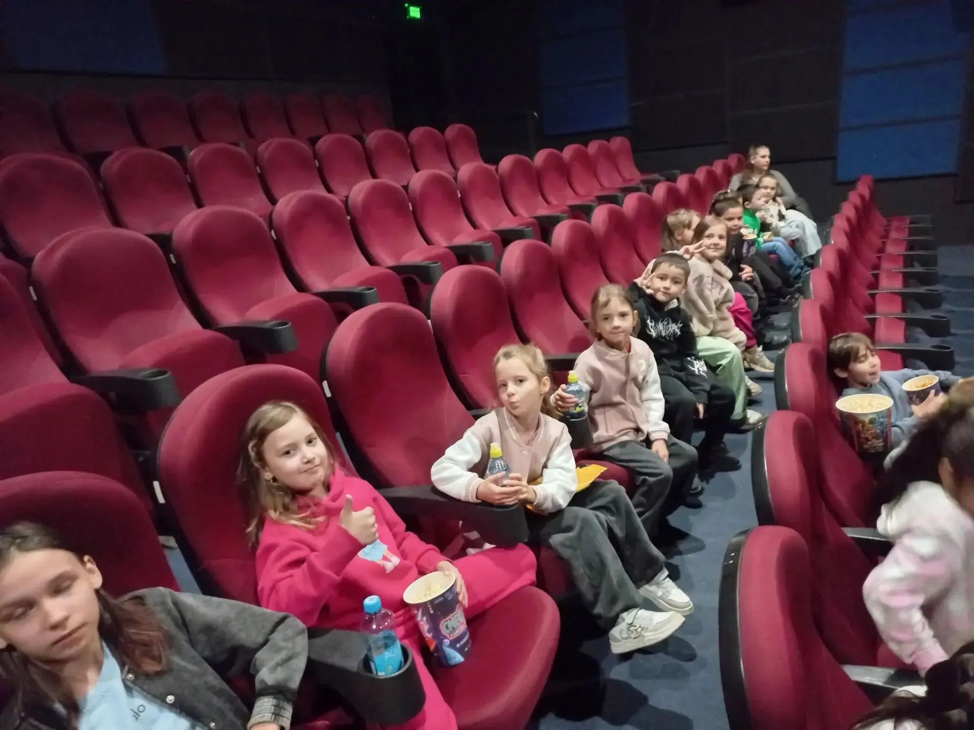 Ученики 1 «А» класса побывали в кинотеатре «Матрица»! 🎬