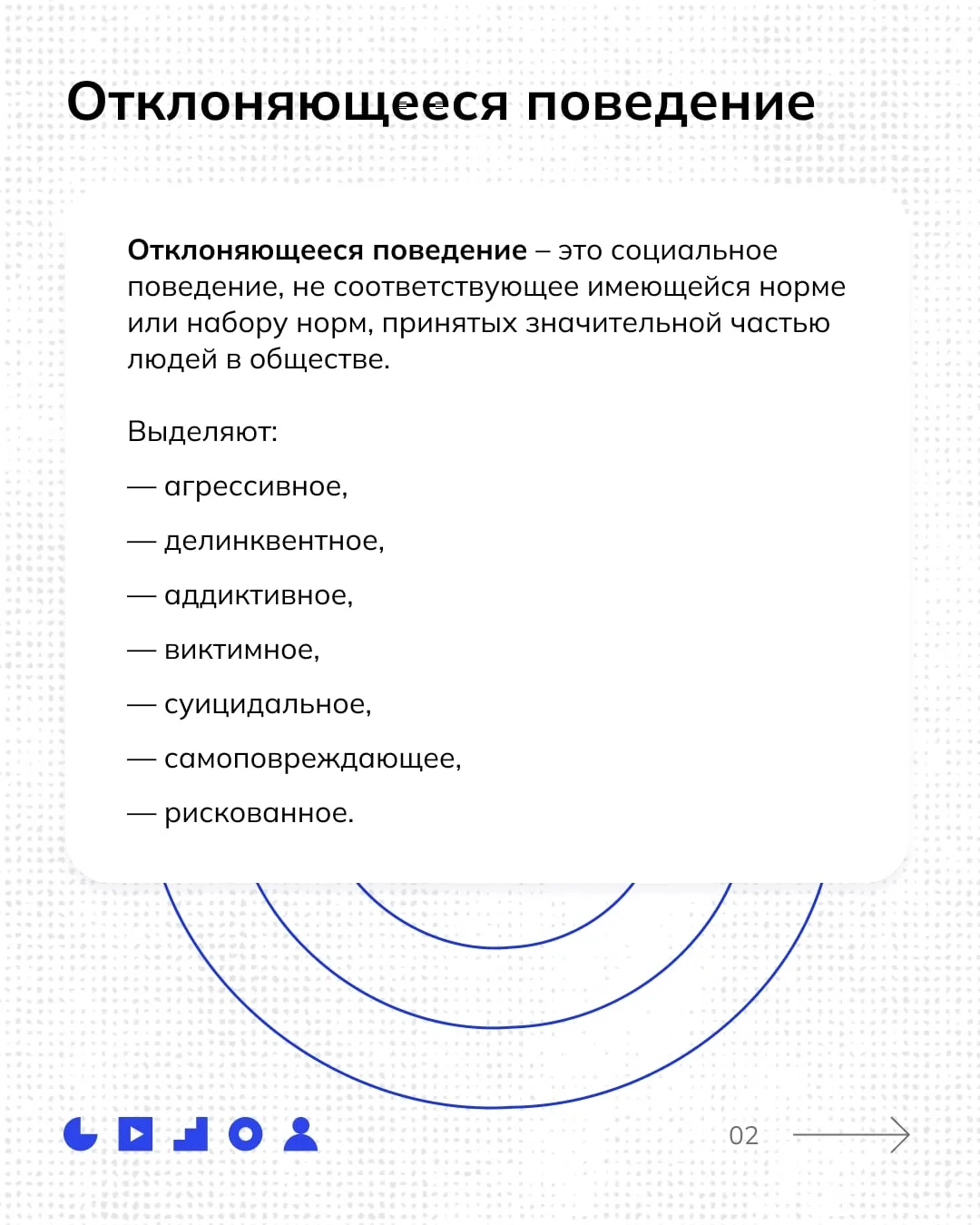 Почему для организации профилактической работы с молодёжью важно различать виды отклоняющегося повед