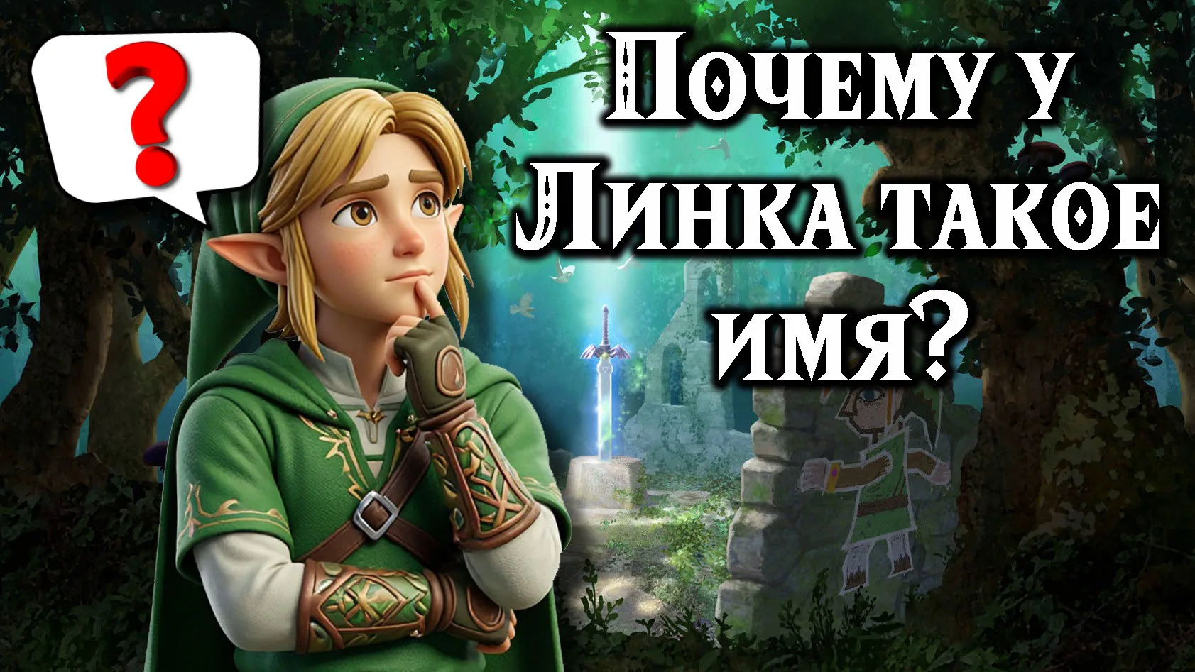 Почему главного героя "The Legend of Zelda" зовут Линк ?