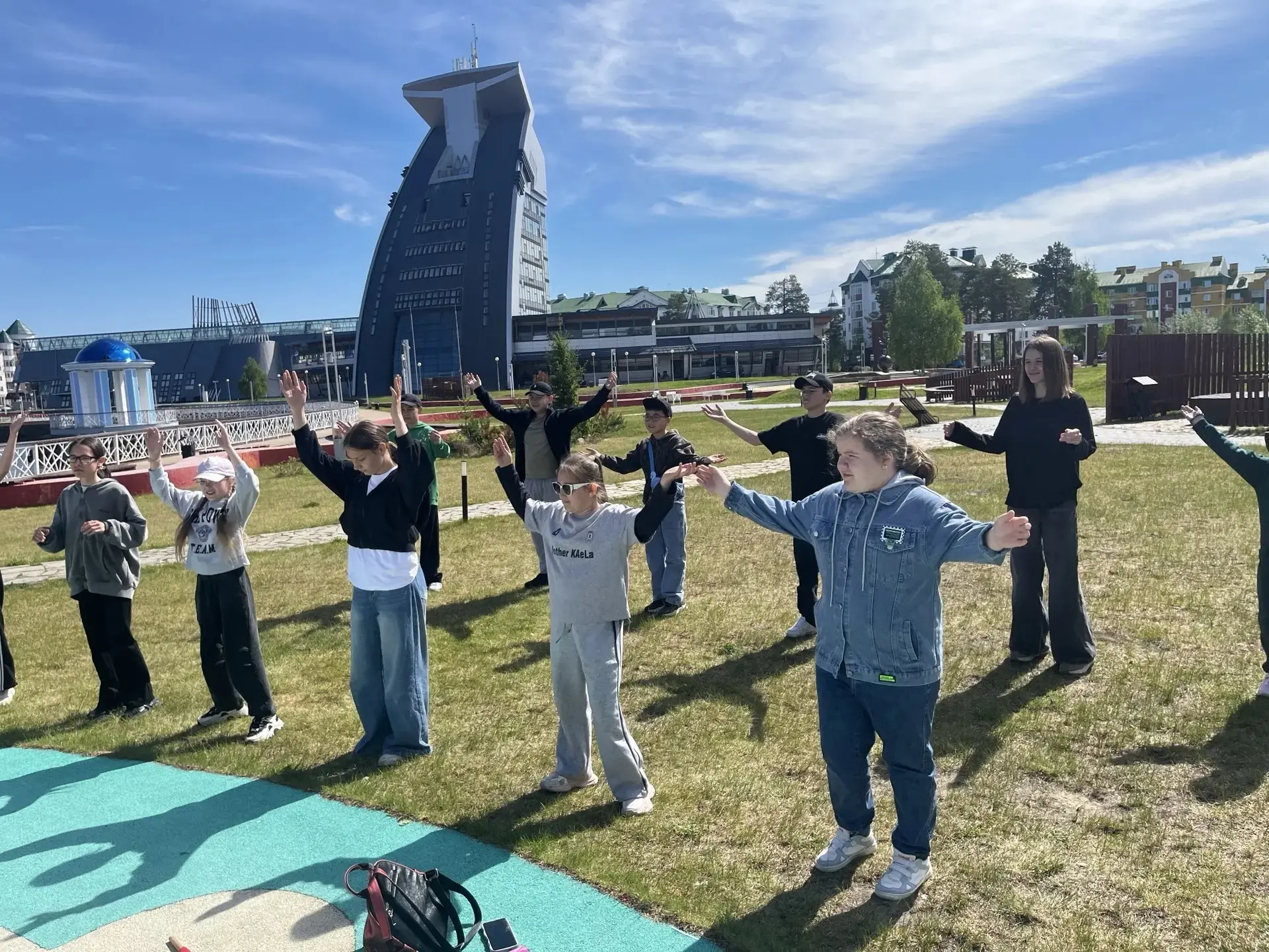☀️ Ещё один яркий день в школьном лагере! ☀️