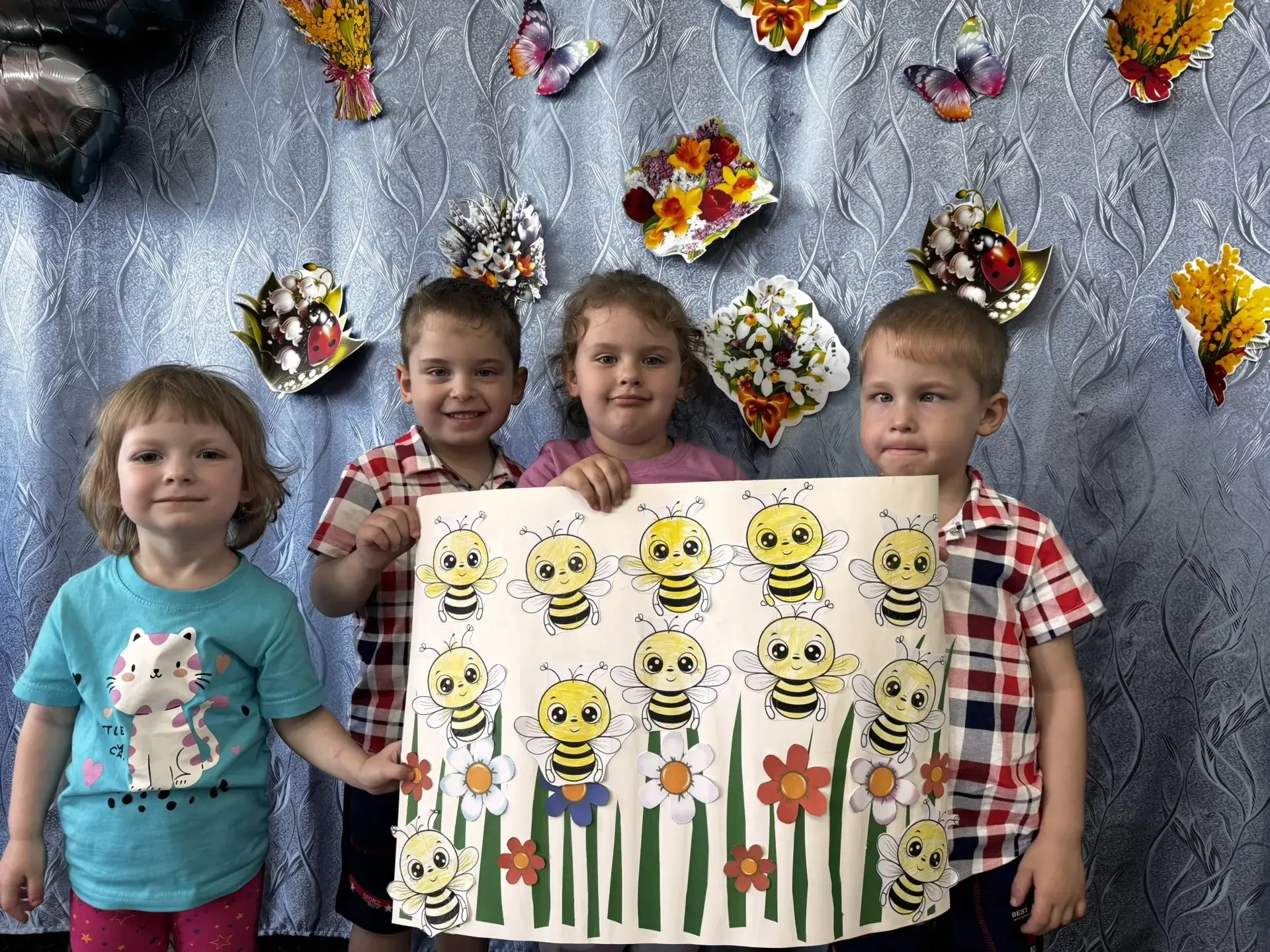 20 мая отмечается Всемирный день пчёл. 🐝В младшей группе «Радуга» 🌈прошёл тематически...