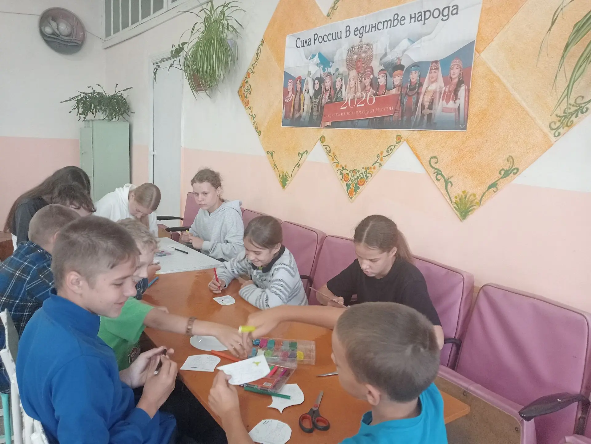 11 июля в Ступишинском сельском Доме культуры состоялся мастер-класс «Дружба народов», ...