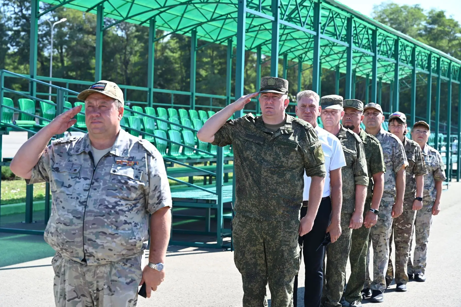 В центре «Патриот» состоялась военно-патриотическая игра «Авангард»