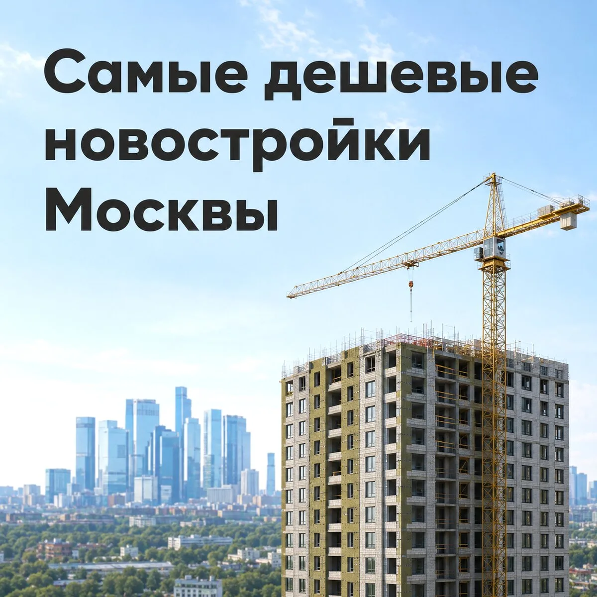 Топ-10 самых дешевых новостроек Москвы внутри МКАД